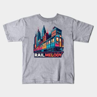 Railway, Rail Melody Kids T-Shirt